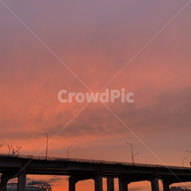 water,물,waterfront,워터프론트,pier,교각,dock,독,port,포트,bridge,다리,building,건물,노을,노을지는,sunset