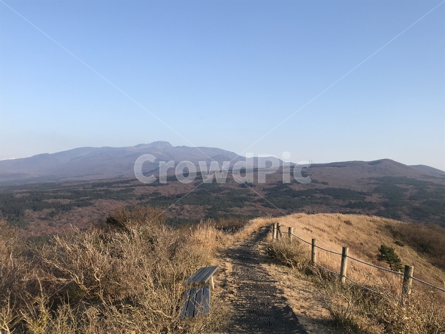 오름,제주도오름,언덕,흙길,등산길