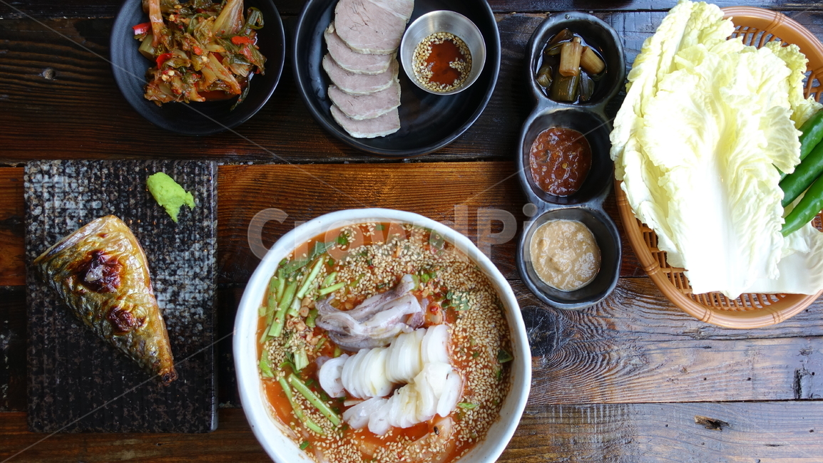 한치,물회,한치물회,제주도음식,된장물회,한식,한국음식,koreanfood,생선구이,정식,쌈,배추,수육,반찬,sidedishes