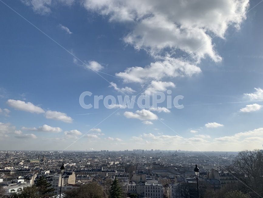 파리,프랑스,paris,france,유럽,europe,landscape,경치,nature,자연,풍경,scenery,옥외,outdoors,하늘,sky,몽마르뜨,몽마르뜨언덕,montmartre,도시,풍경,city,landscape,세계도시풍경,해외도시풍경,외국도시풍경,world cityscape