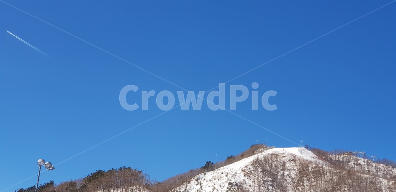 파란하늘,눈,겨울,산,하얀산,자연,풍경,nature,landscape