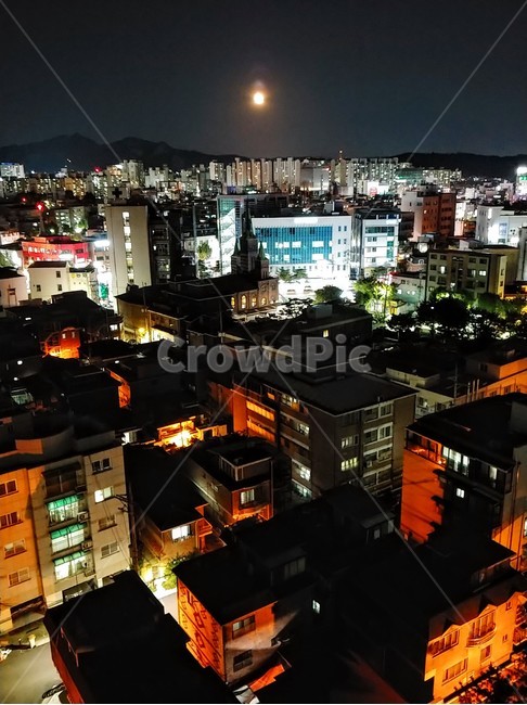 경치,풍경,옥외,outdoors,scenery,landscape,야경,달,nightview,moon,도시,city,보름달,fullmoon,야경,밤,풍경,nightscape,night,landscape,도시,city
