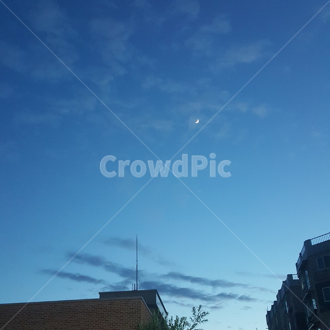 늦은오후,달,하늘,moon,밤하늘