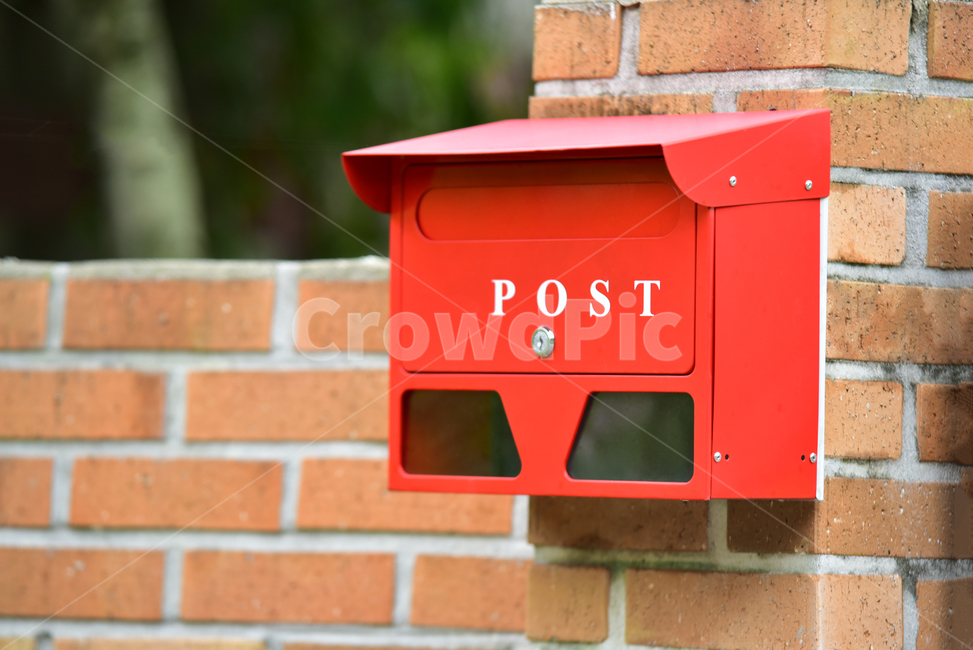 우체통,편지통,우편,빨강,red,우편함,사서함,벽돌,post,letterbox,mailbox,brick,사물,물건,오브젝트,thing,object,matter