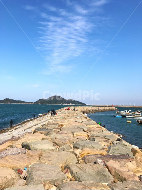 신시도,하늘,바다,풍경,nature,sky
