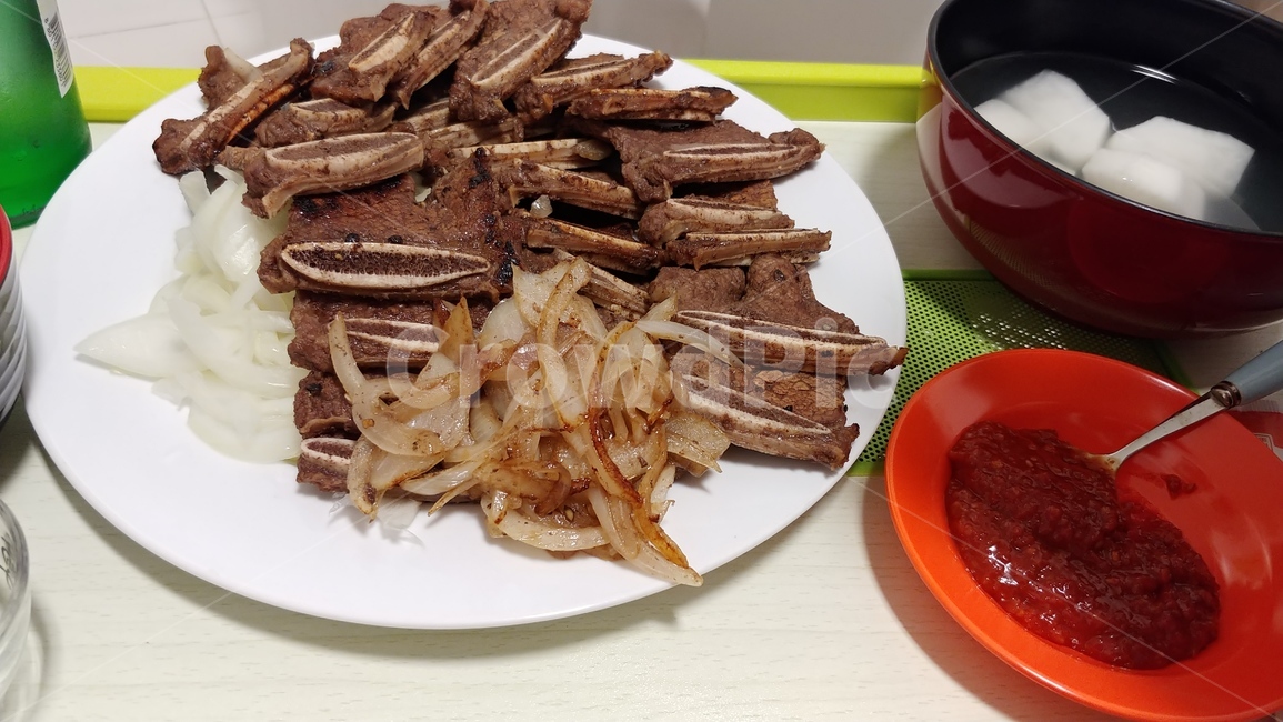자취요리,la갈비,레시피,고기,고기요리,요리과정,실제요리