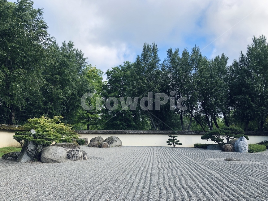 gravel,japan,Japanese garden,Japanese feel,Pebble