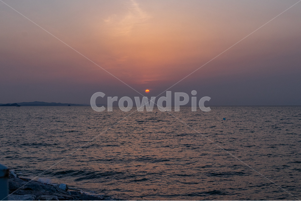 nature,일몰,새벽,dusk,황혼,redsky,붉은하늘,바다,태양,sunset,하늘