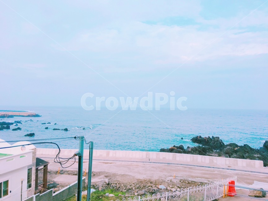 제주도,jeju,풍경,바다,푸릇,하늘,여름,휴가,뷰,이쁜,자연,nature,색감,색깔,색채,color,감성