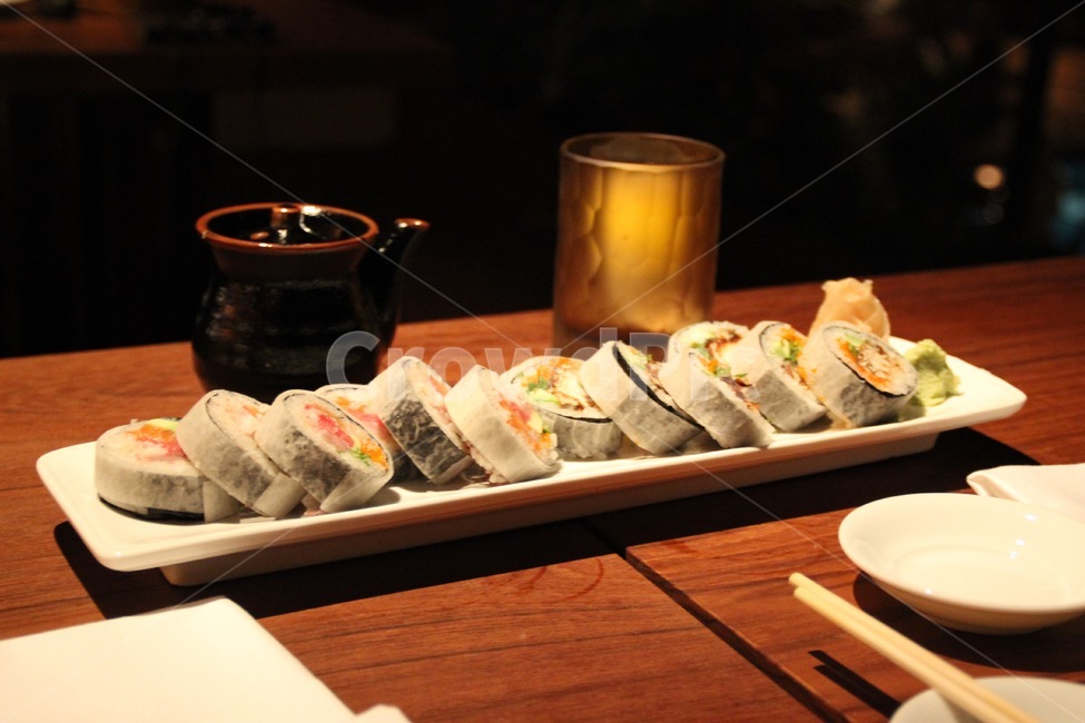 Hotel Sushi,kimbap,Hawaii Hotel,Plating,Sushi