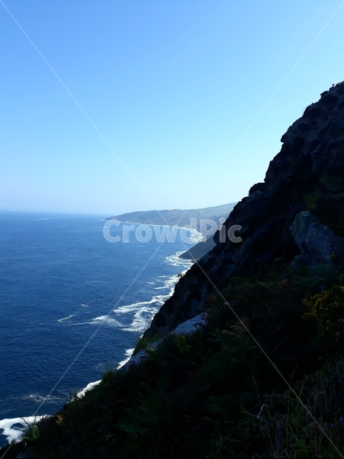 cliff,낭떠러지,outdoors,옥외,곶,promontory,자연,nature,산티아고순례길,스페인,북쪽길,절벽