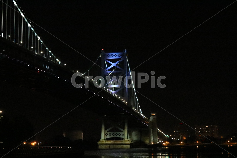 다리,미국,파랑,강,물,야경,밤,풍경,nightscape,night,landscape,건축물,건물외관,exterior,building,structure,architecture,construction,건물,bridge