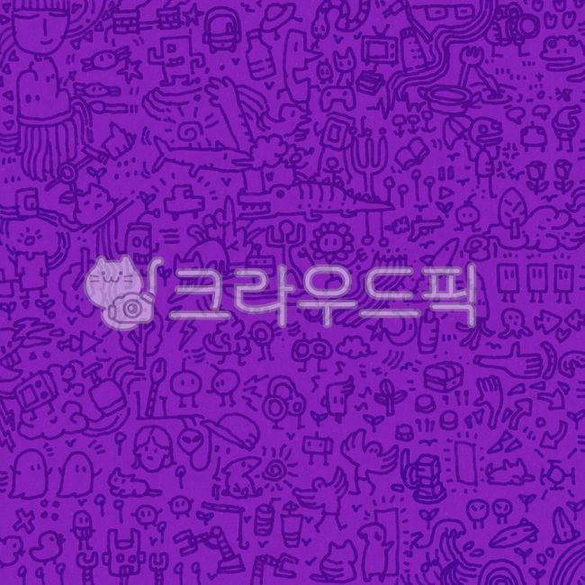 Doodle,hand drawing,pen drawing,doodle,background,various,complicated,purple,free,full