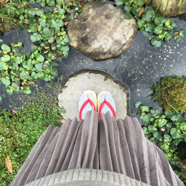 가을,료칸,일본,여행,발,신발,게다