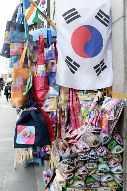쌈지길,태극기,전통,기념품,기념품샵,인사동,한국전통,한국문화,korean traditional,korean culture