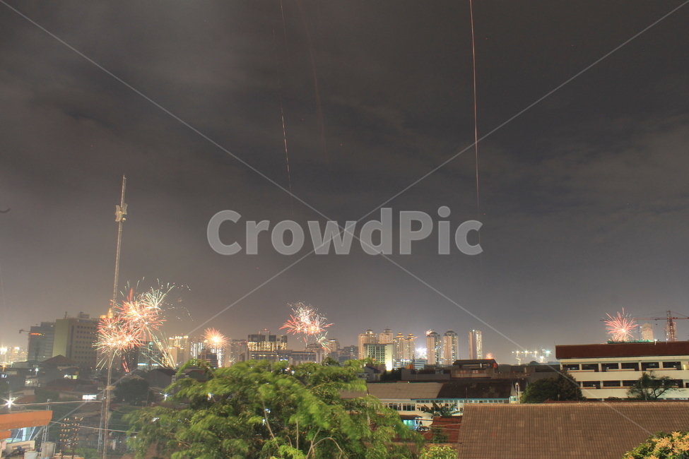 자카르타,불꽃놀이,새해,새해맞이,jakarta,firework,newyear