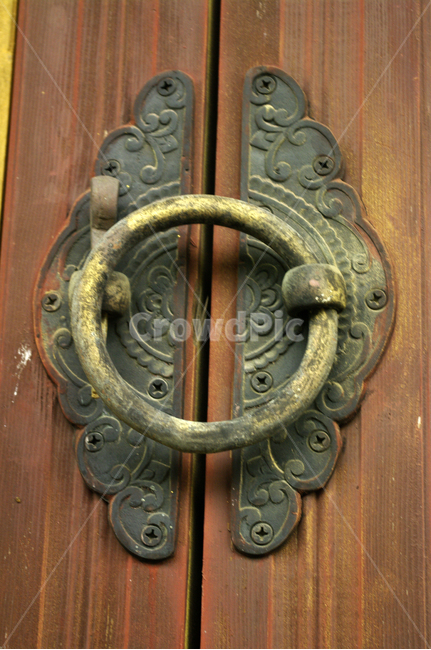 사찰,전통문양,무늬,문고리,원목,한국전통,한국문화,korean traditional,korean culture