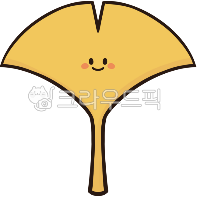 낙엽,가을,은행잎,가을일러스트,은행잎그림,가을캐릭터