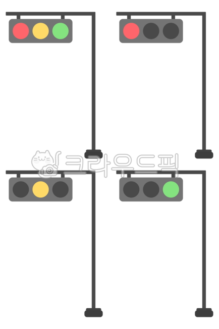신호등,신호,빨간불,파란불,초록불,노란불,황색등,적신호,출발,정지,멈춤,교통,정지신호,교통신호,차도,인도,횡단보도,건널목