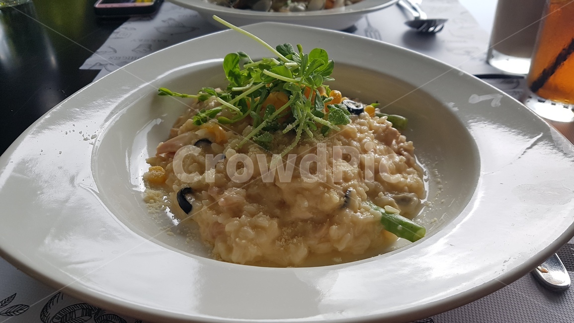 리소토,리조또,크림리소토,크림리조또,레스토랑,사람없음,음식,식재료,요리,food,cook,meal,dishes,food reserves,양식,서양음식,서양요리,western food,western dishes,western meal,western cook