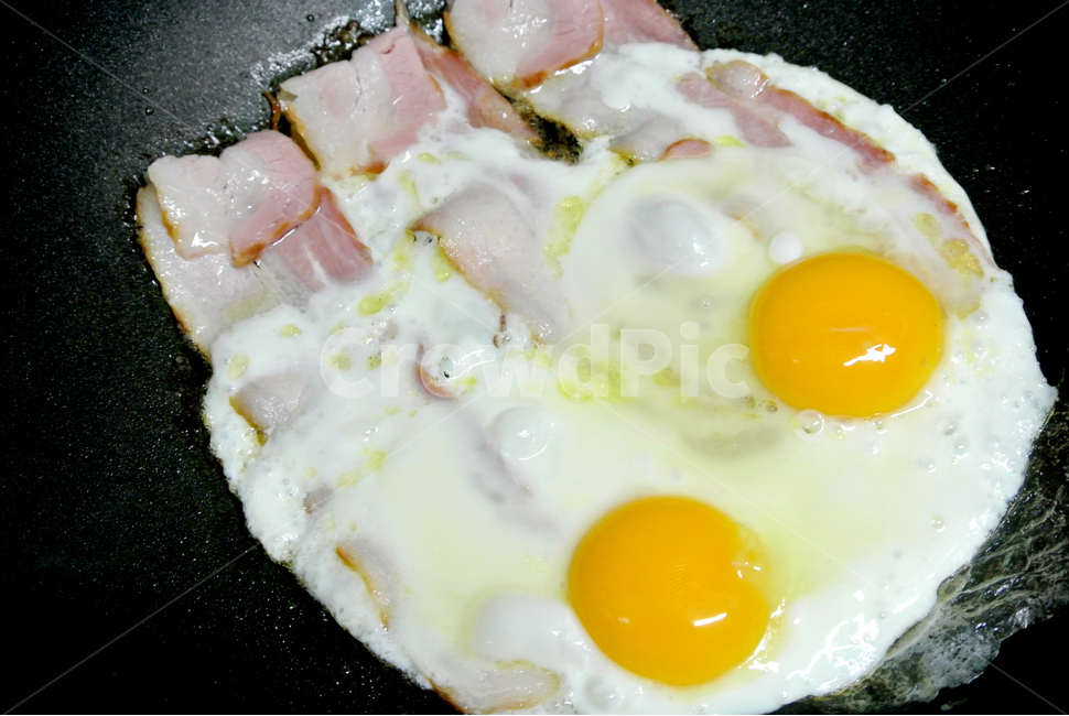 계란,베이컨,후라이팬,요리,음식,하울정식,브런치,고기,달걀,맛있음,아침,아침식사,식사