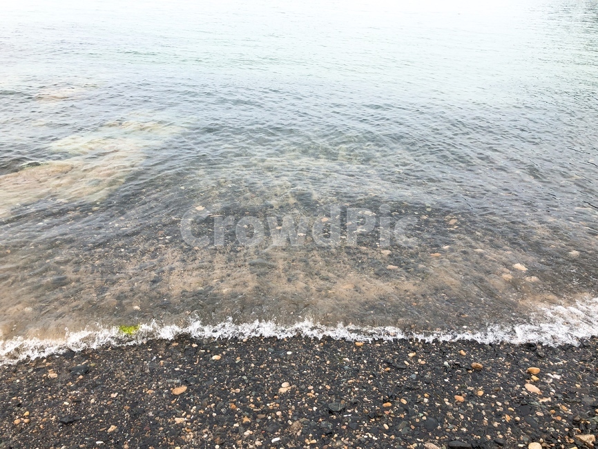 바다,몽돌,파도,풍경,배경,맑은