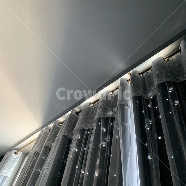 빛,커튼,커텐,방,별,인테리어,실내디자인,interior design