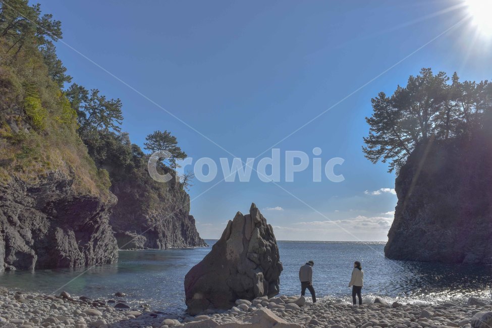사랑,연인,가족,곶,자연,love,promontory,human,인간,person,사람,nature,outdoors,water,ocean,sea,바다,cliff,낭떠러지,동화,따뜻,평온