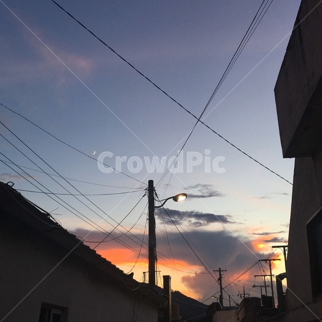 sunset,노을,야경,하늘,감성,경주,황리단길