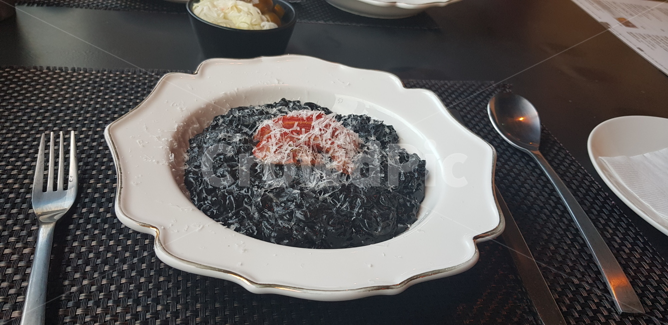 오징어먹물,리조또,리소또,이탈리아음식,맛있는,expensive,특별한날