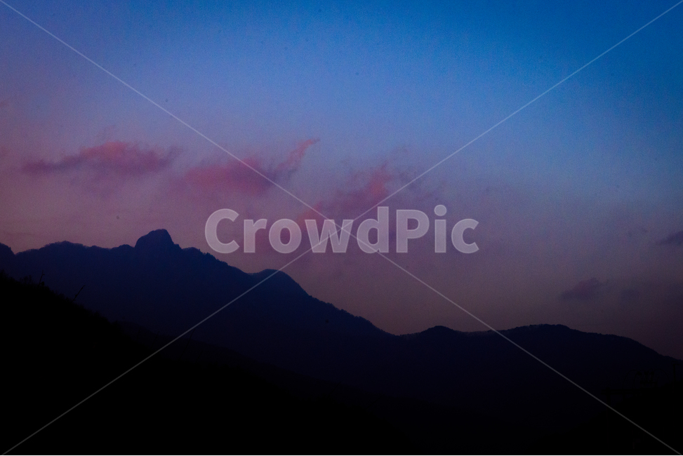 석양,노을,하늘,산,구름,매직아워,magichour,evening,저녁,maiuntain,cloud,감성사진,pinkcloud,landscape,풍경,자연,풍경,nature,landscape,outdoors,옥외