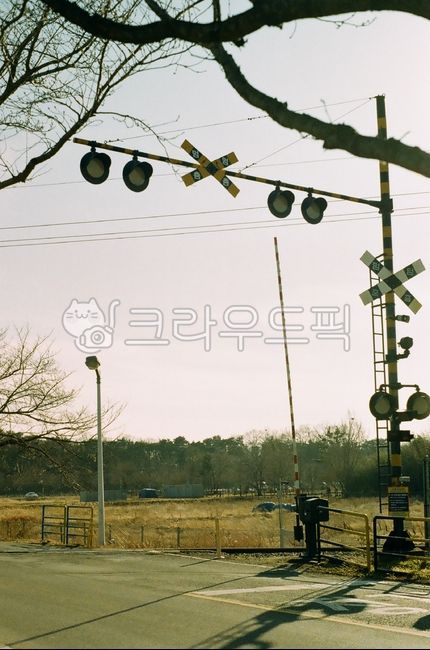 기찻길, 표지판, sign, railroad, 신호등, 사진,이미지,일러스트,캘리그라피 - lje3020작가