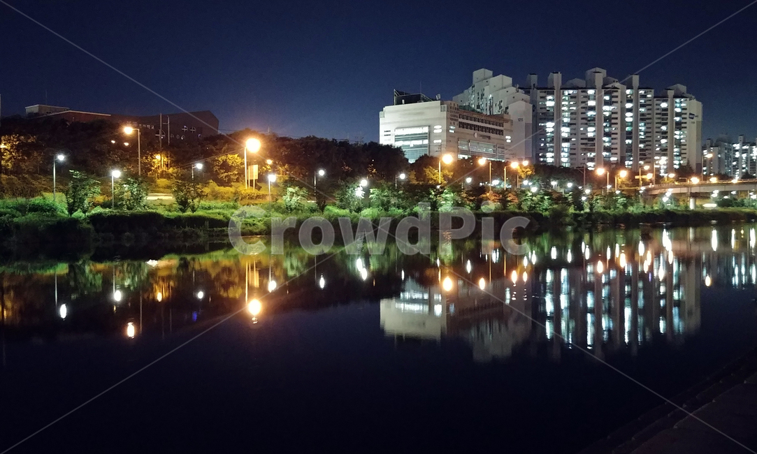 중랑천,야경,가로등,nightview,nightscene,야경,밤,풍경,nightscape,night,landscape,도시,city