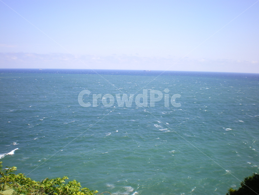 바다,시원한,시원한바다,초록색,하늘