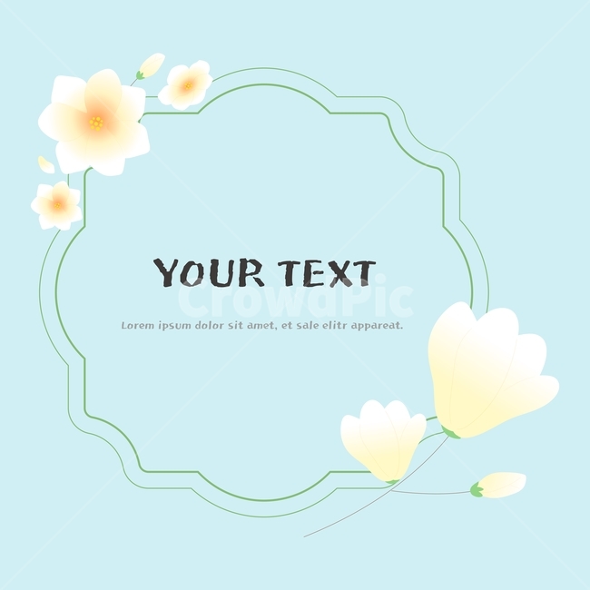 목련,꽃,봄꽃,봄,프레임,텍스트박스,라벨,탬플릿,템플릿,봄,계절,spring,season,그래픽,일러스트레이션,graphic,illustration