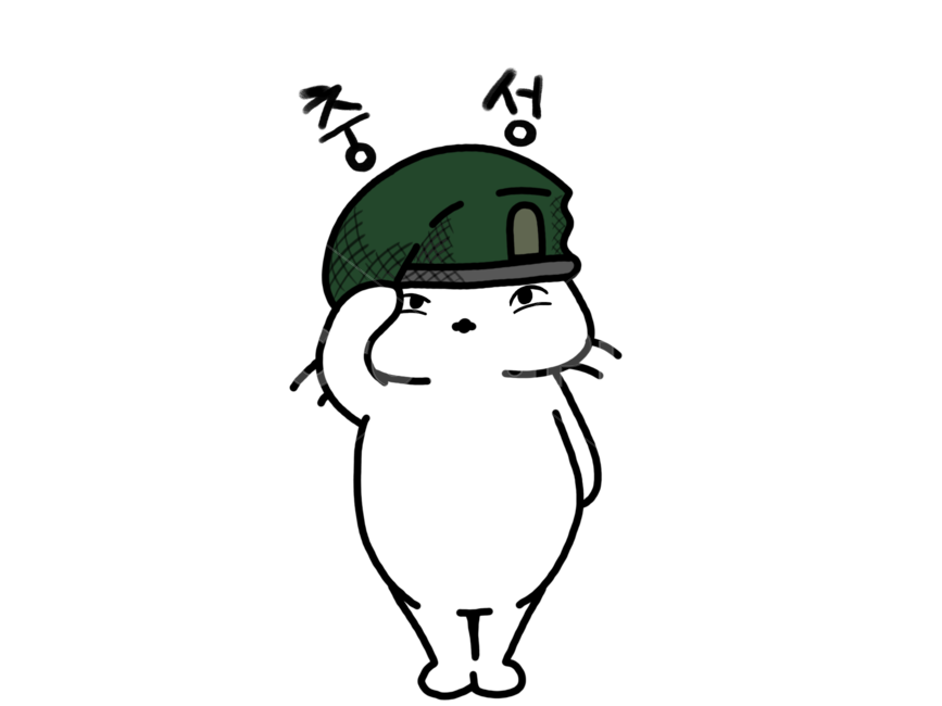 고양이,군대,귀여운,표현,표정,누끼,remove background,그래픽,일러스트레이션,graphic,illustration