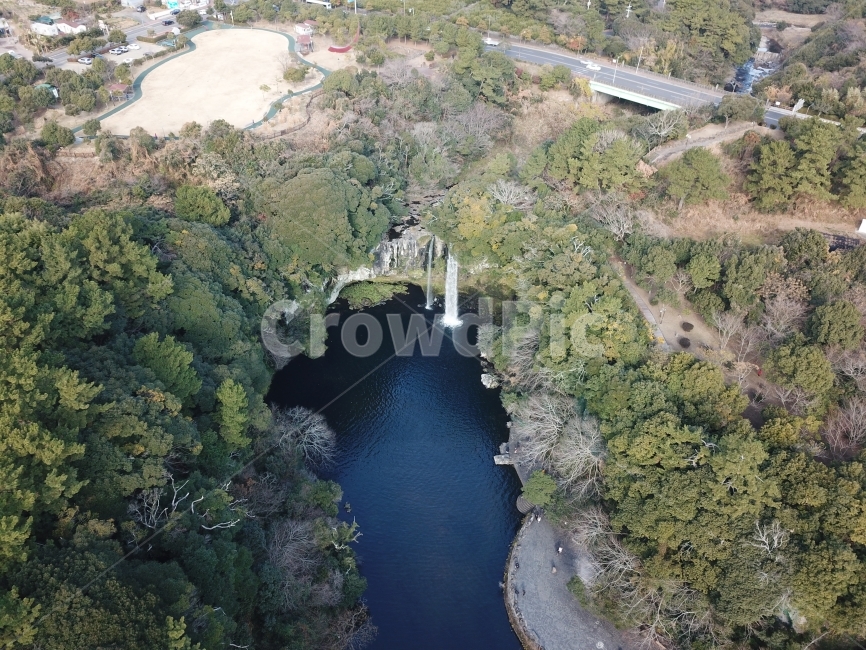천지연폭포,드론사진,폭포,서귀포명소,천지연,자연,풍경,nature,landscape,한국자연풍경,한국자연경관,korea nature landscape,제주도,jeju,jeju island,outdoors,옥외,경치,scenery,aerial view,조감도,water,물