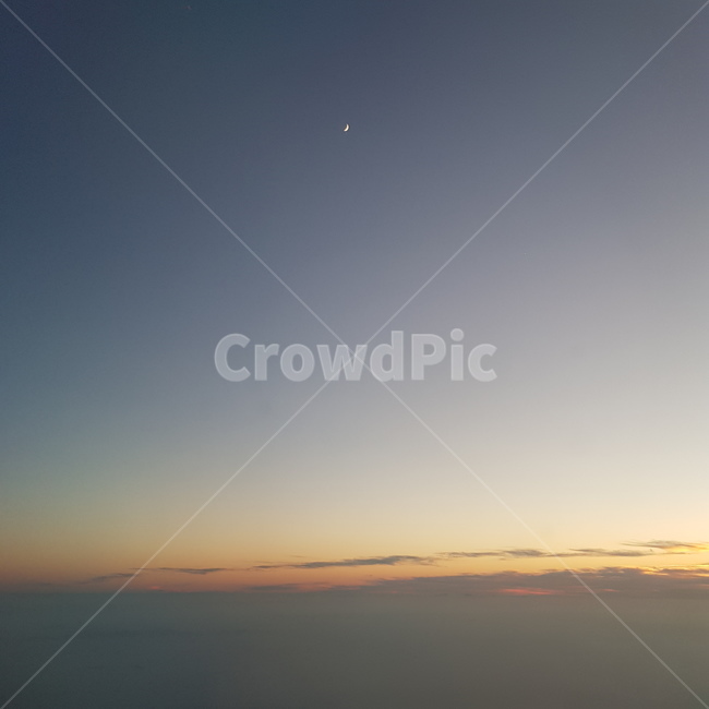 노을,하늘,달,구름,별,자연,풍경,nature,landscape,야경,밤,nightscape,night,outdoors,옥외