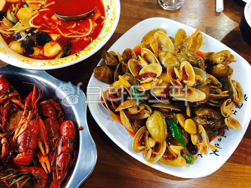 Malatang,Mara Lungsha,meal,dish,Chinese cuisine,clams,cooking,Chinese food,food,Steamed clams