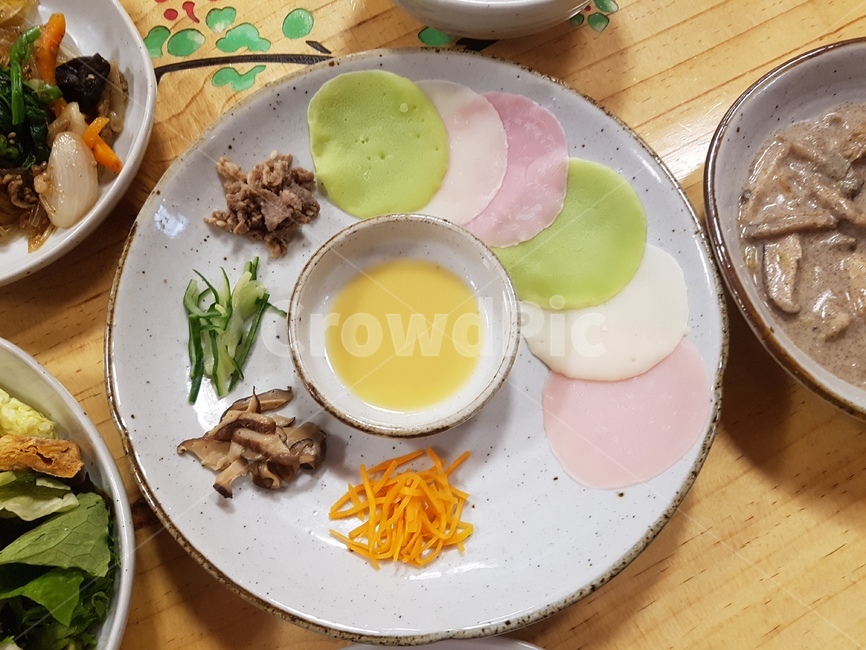 food,음식,봄,예쁜,상차림,화전