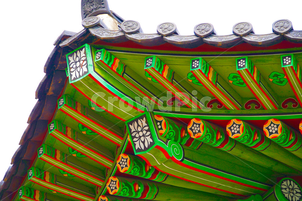 기와,초록,목재,화려함,한국,한국전통,한국문화,korean traditional,korean culture,건축물,건물외관,exterior,building,structure,architecture,construction