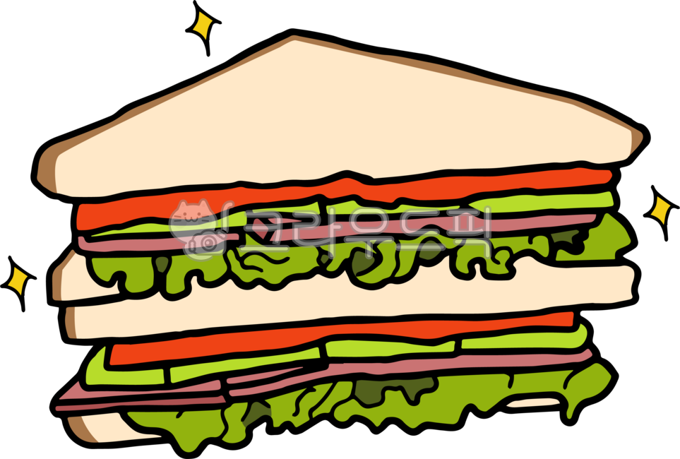 sandwich,sandwich,ham,sandwich ham,tomato,lettuce,cucumber,bread,bread,food,breakfast,morning,meal,bakery,hand drawing,drawing,line drawing,picture,illustration