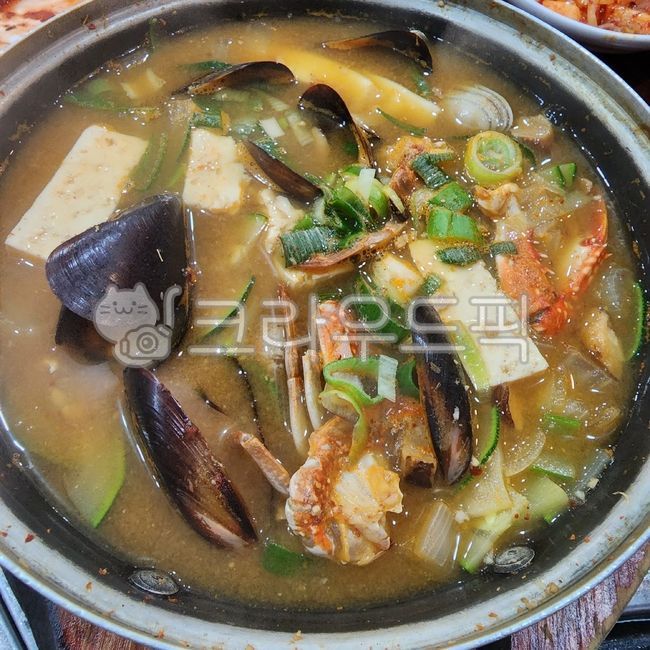 음식,해물,해산물,해물된장찌개,된장찌개,해산물된장찌개,식사