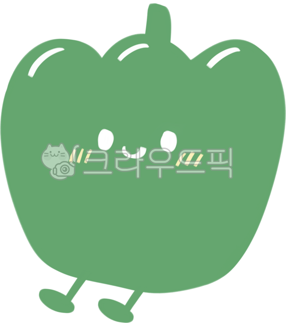 피망,파프리카,피망일러스트,건강,채소,비타민,요리,아삭한,귀여운,시장,마트,캐릭터,비건,채식,초록색,그린