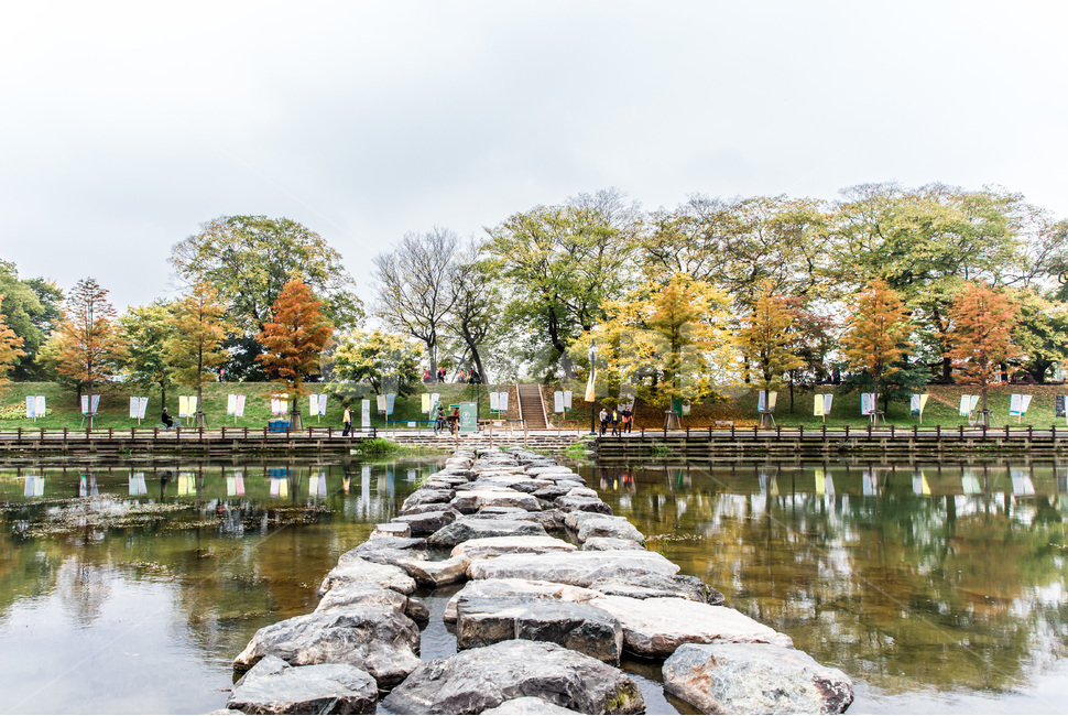 돌다리,반영,풍경,공원,가을,가을,계절,fall,autumn,season,자연,풍경,nature,landscape,outdoors,옥외,water,물