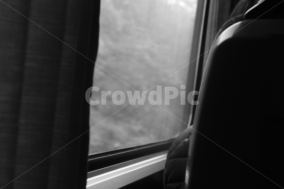 기차,기차안,창문밖,여행,모노톤,흑백,모노톤,monochrome,black and white
