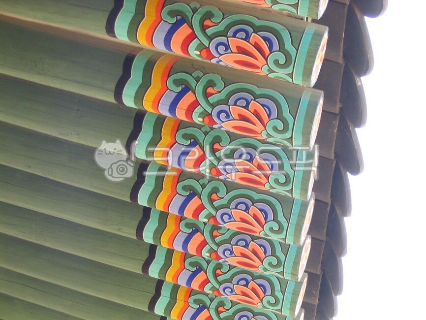 경복궁,단청,전통무늬,오방색,처마
