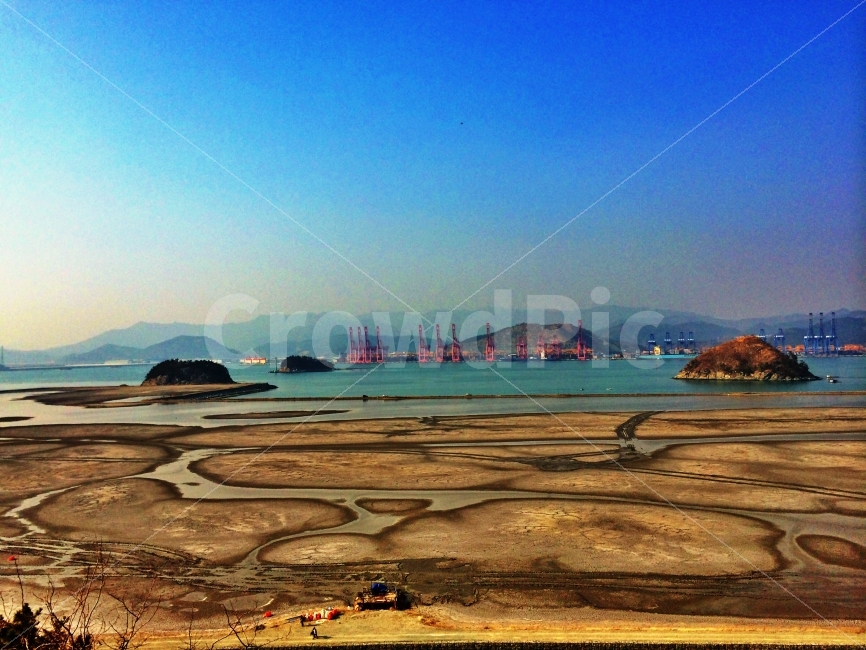 부산,가덕도,신항만,갯벌,바다,자연,풍경,nature,landscape,한국자연풍경,한국자연경관,korea nature landscape,해변,바다,beach,sea,산업,industry,industrial,outdoors,옥외,경치,land,땅,scenery