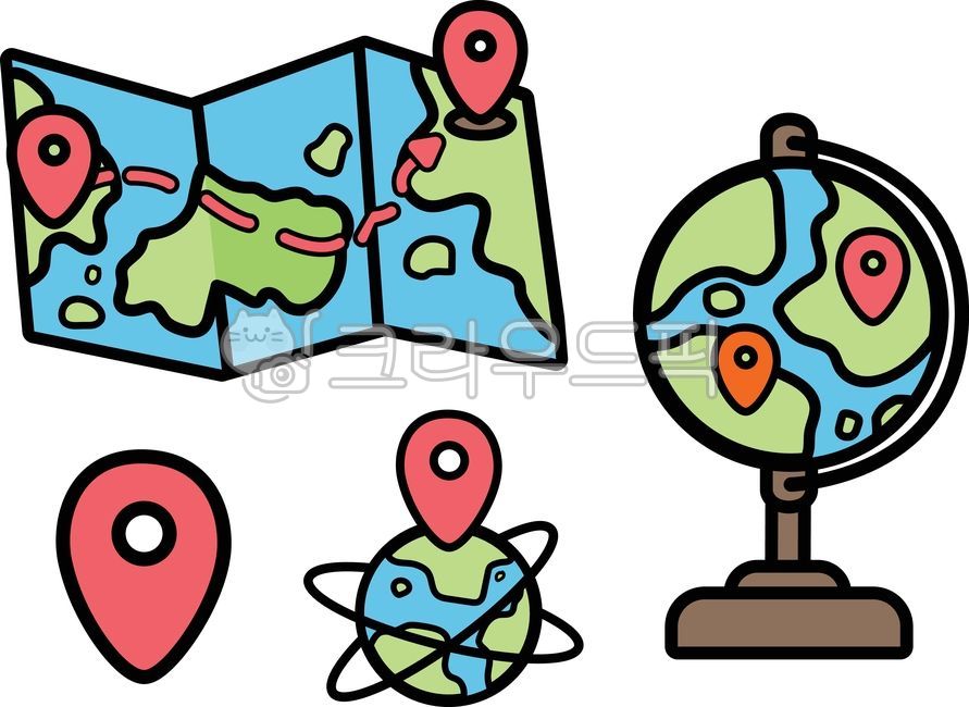 gps,지도,좌표,위치,핀포인트,지구본,인포그래픽,아이콘,일러스트,디자인,그림,세계지도,평면지도