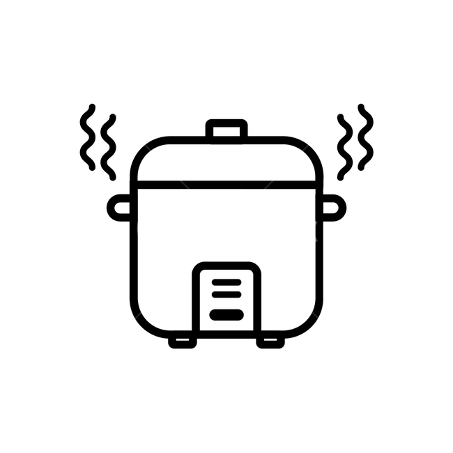 밥솥,음식,요리,kitchen,cook,밥,주방,부엌,주방용품,부엌용품,전기밥솥,취사,보온,저녁,점심,식사,그래픽,일러스트레이션,graphic,illustration,아이콘,icon